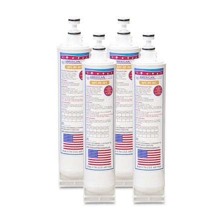 AFC Brand AFC-RF-W1, Compatible To Refrigerator Water Filter 9085 (4PK) Made By AFC